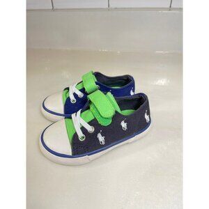 POLO RALPH LAUREN KIDS UNISEX KODY LOW TOP SNEAKER TODDLER SIZE 5